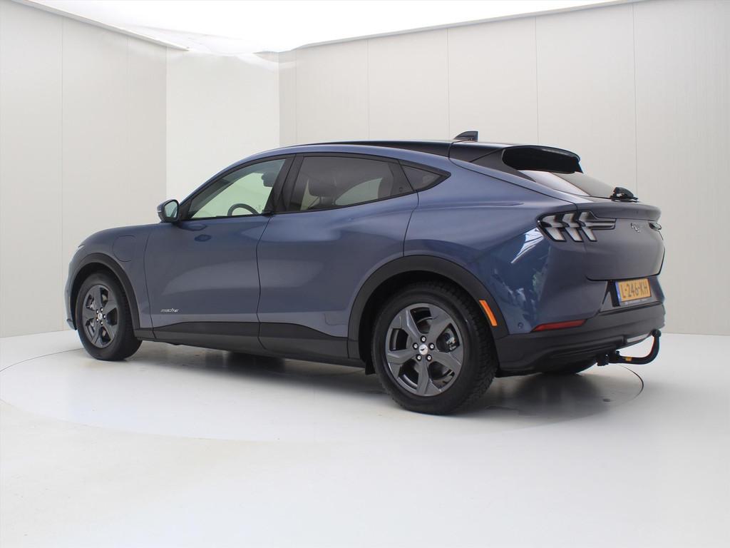 Ford Mustang Mach-E 75kWh 258pk RWD Tech Pack 94% SoH [ TREK, Auto's, Gebruikt, 258 pk, Blauw, Origineel Nederlands