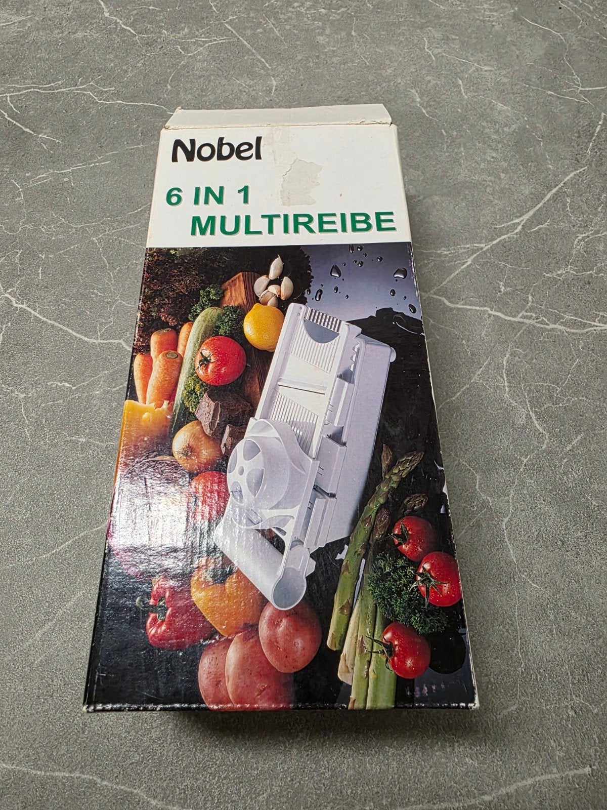 Multifunctionele snijmachine - Nobel 6 in 1, Kunststof, Snij-/serveerplank, Ophalen of Verzenden, Zo goed als nieuw