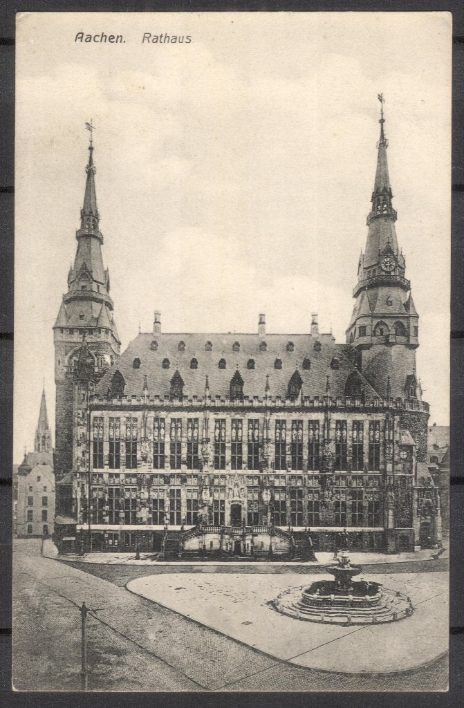 Aachen - Rathaus, Verzenden, 1920 tot 1940, Ongelopen, Duitsland