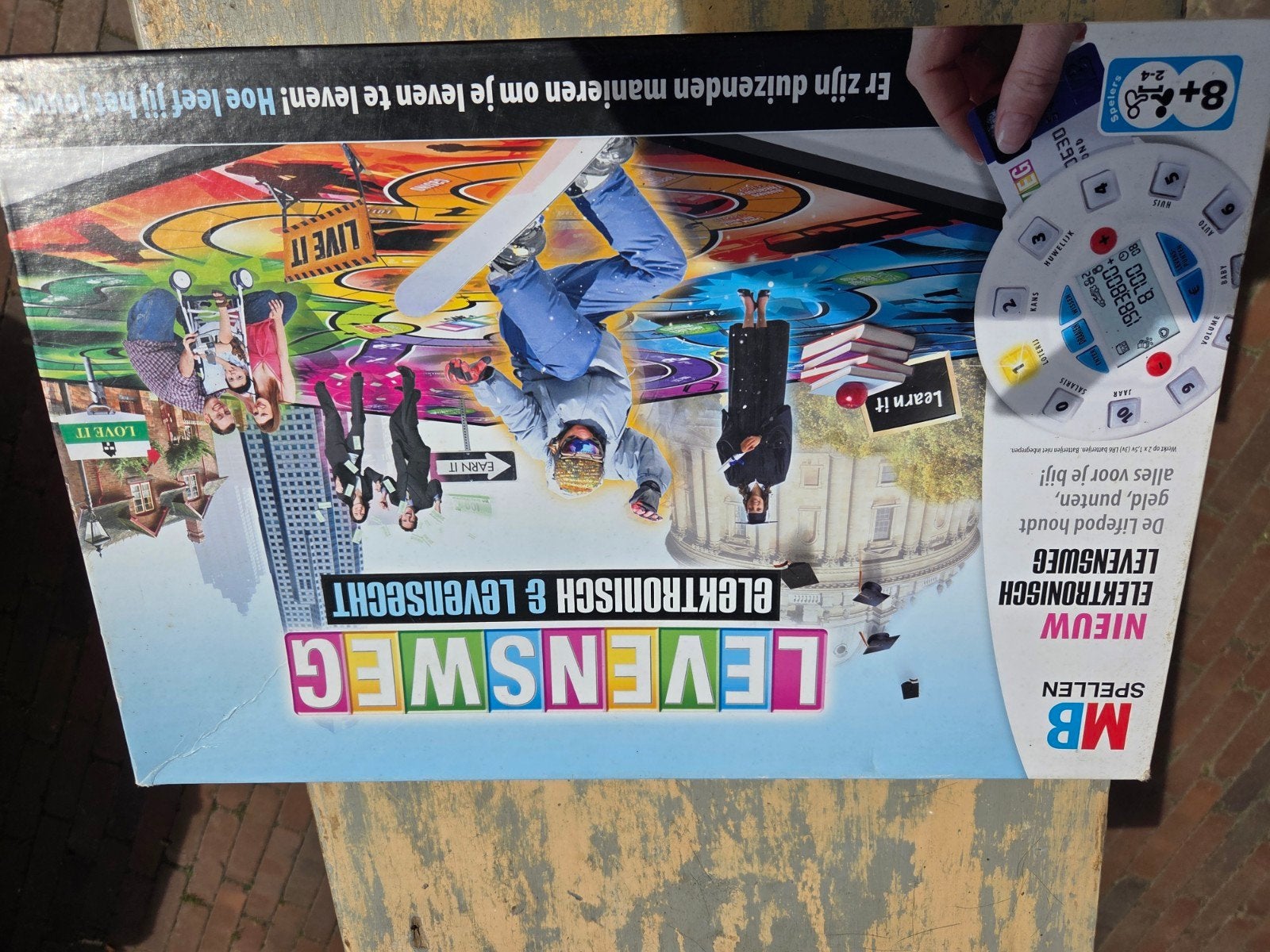 Levensweg Elektronisch & Levensecht Bordspel, Een of twee spelers, Ophalen of Verzenden, Zo goed als nieuw, MB Spellen