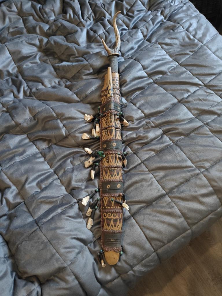 Koppensneller zwaard ( mandau) uit Borneo, Ophalen of Verzenden