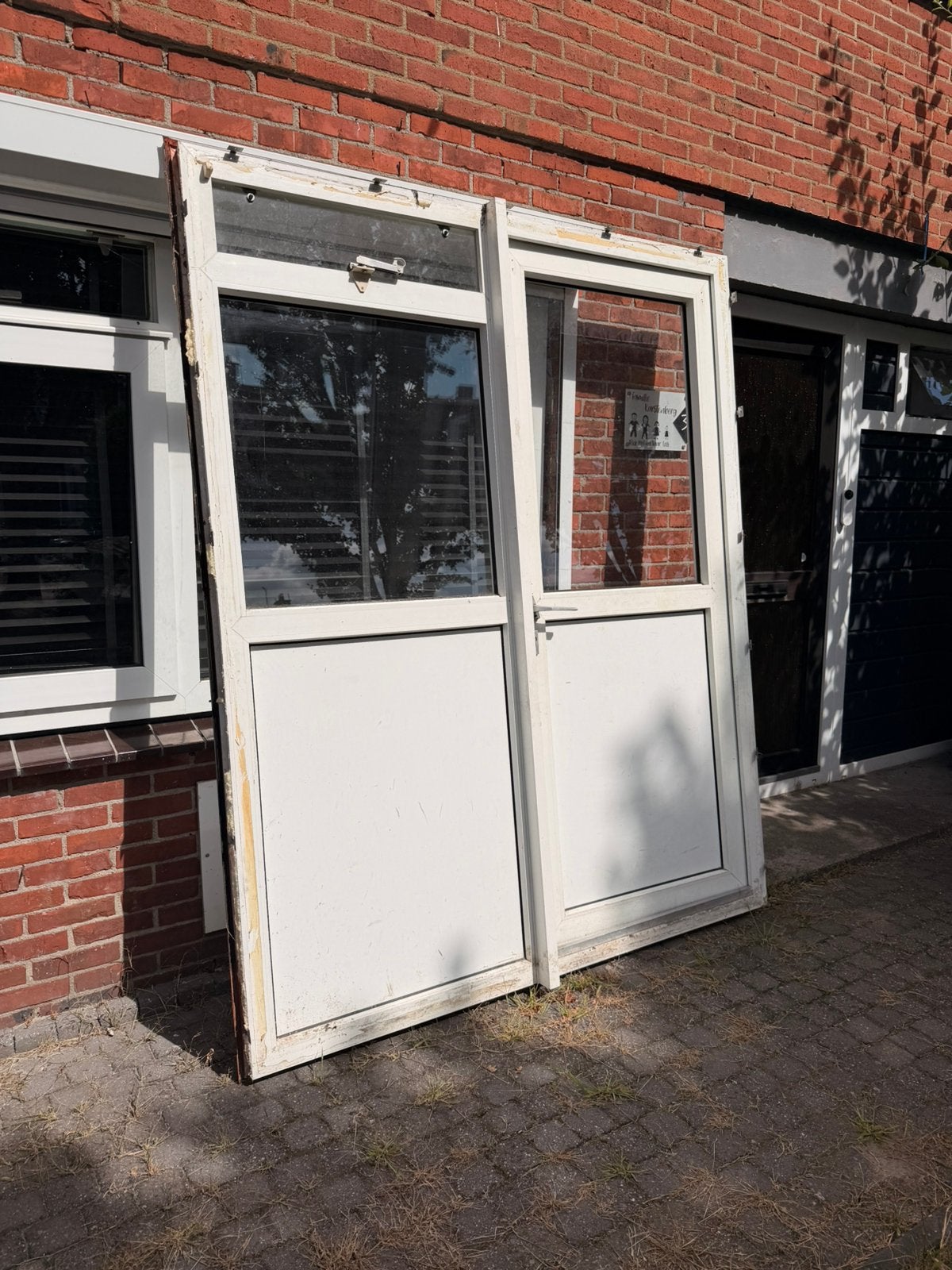 Deur kozijn en raam kozijn, Doe-het-zelf en Verbouw, Kozijnen en Schuifpuien, Deurkozijn, Zo goed als nieuw, Hout, Ophalen