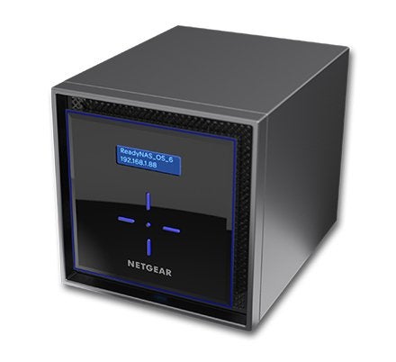 Netgear ReadyNAS 424 (4-Bay Intel NAS) + 4x 2TB Opslag (8TB), Computers en Software, Ophalen, Zo goed als nieuw