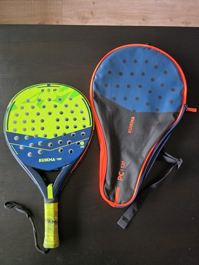 Kuima 500 padelracket, Sport en Fitness, Ophalen of Verzenden, Zo goed als nieuw, Padelracket