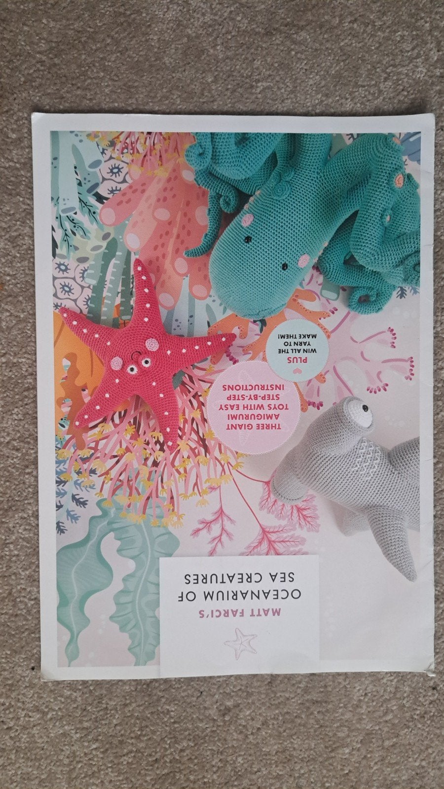 Zeedieren Haken: Engelstalig Haakmagazine Amigurumi, Ophalen of Verzenden, Zo goed als nieuw, Haken, Patroon of Boek