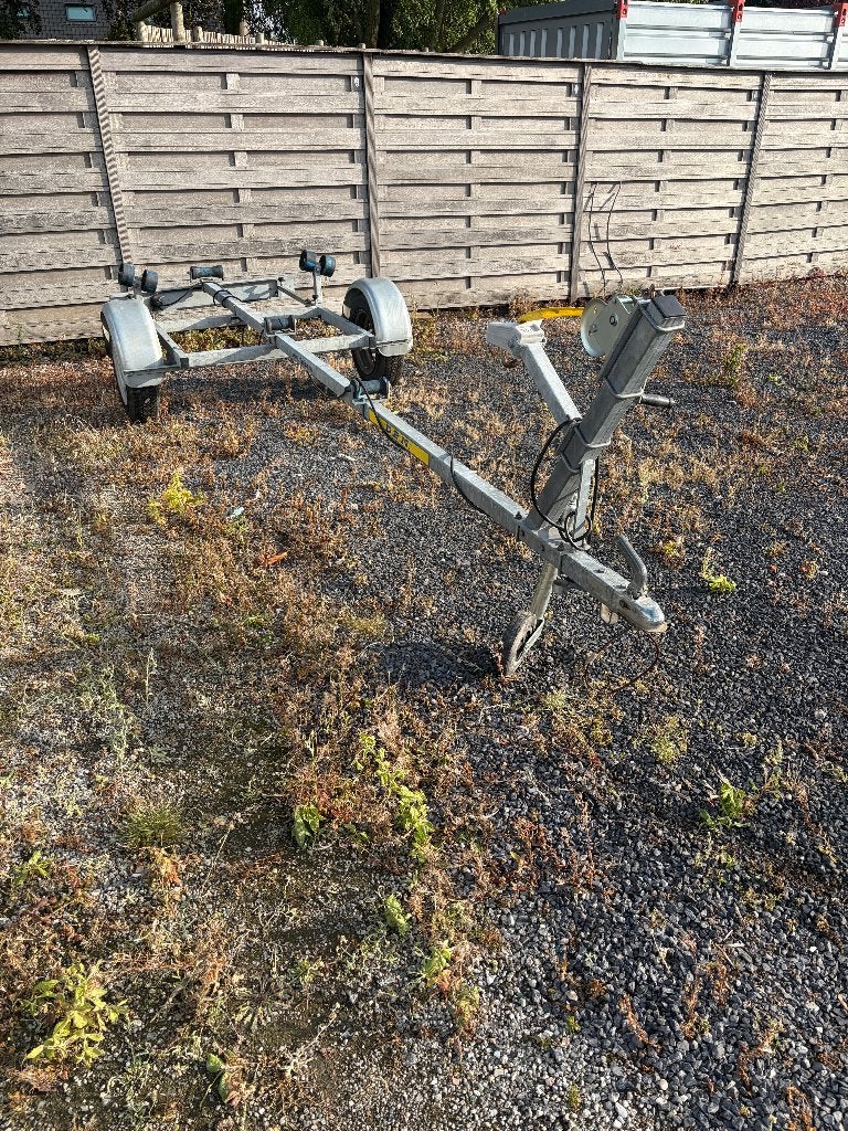 D.E.M trailer gegalvaniseerd  500kg  13 inch velgen, Minder dan 1500 kg, Gebruikt, Overige typen, Kantelbaar