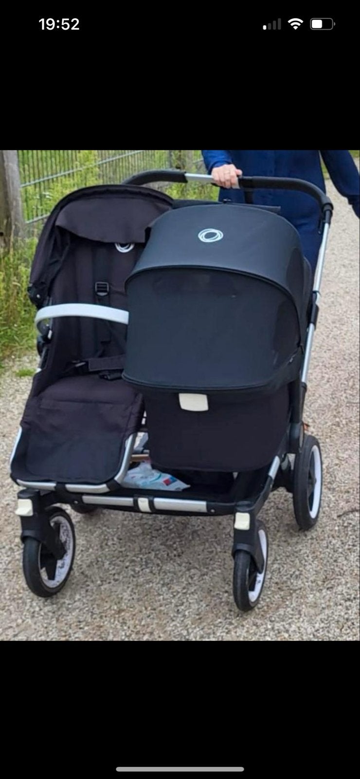 Bugaboo Donkey Duo - Compleet voor tweeling/baby-peuter, Ophalen, Gebruikt, Overige merken, Duomodel