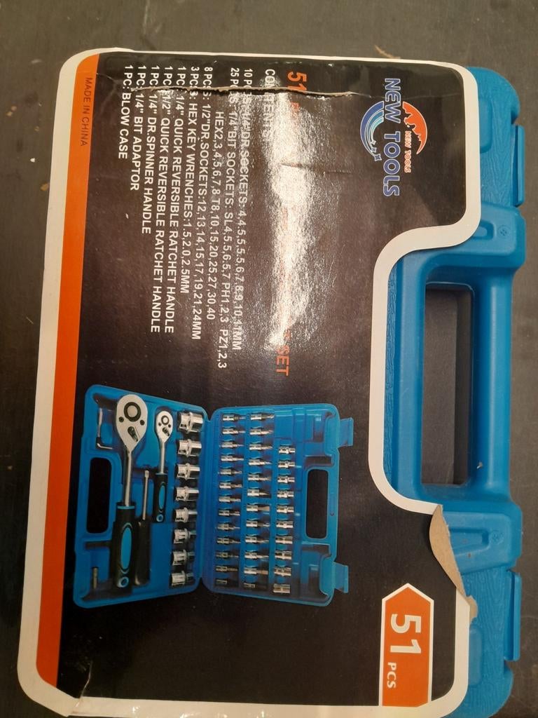 New Tools 51-delige doppenset, Ophalen of Verzenden