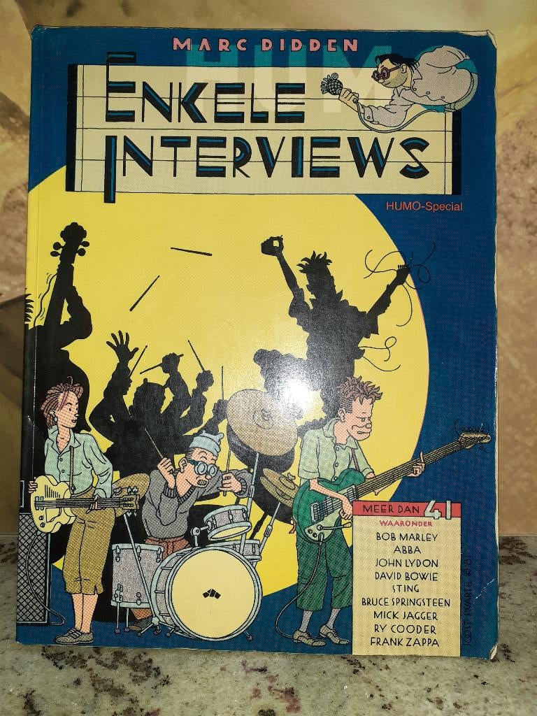 Marc Didden, Enkele Interviews, HUMO, Gelezen, Marc Didden, Artiest, Ophalen of Verzenden