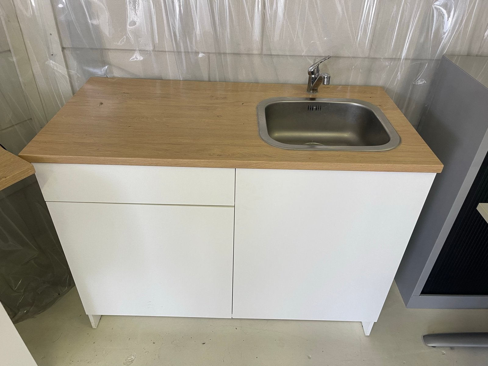 Ikea Knoxhult Keuken voor Camping met Wateraansluiting, Ophalen, Gebruikt, Wit, Overige typen