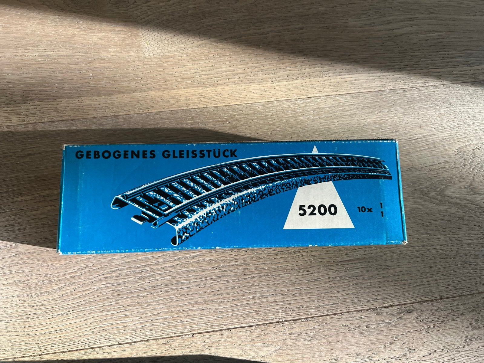 Märklin 5200 Gebogen Rails - 10 stuks, Hobby en Vrije tijd, Modeltreinen | H0, Ophalen, Wisselstroom, Gebruikt, Rails