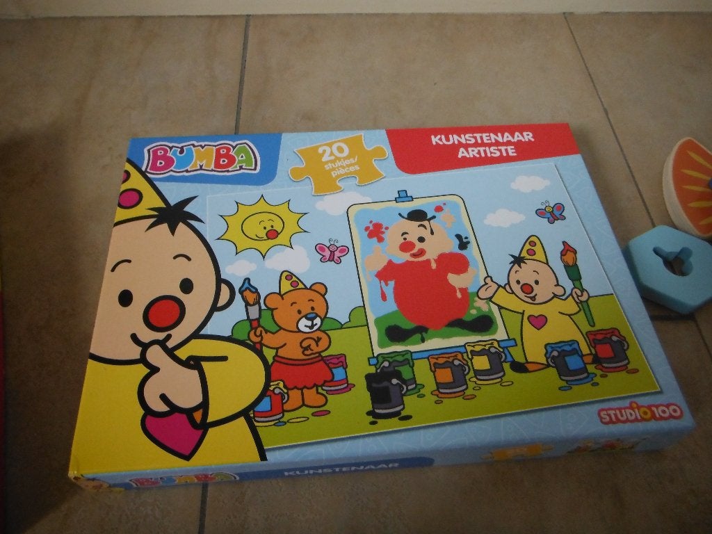 bumba puzzel +vtechtelefoontje+nijntje boekje€5, Ophalen of Verzenden, Minder dan 10 stukjes, Zo goed als nieuw, 6 maanden tot 2 jaar