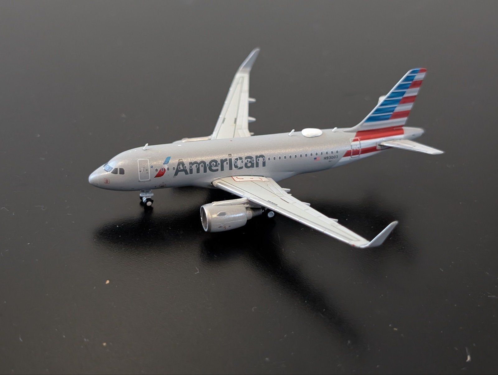 American Airlines Airbus A319 Gemini Jets 1:400, Ophalen of Verzenden, Zo goed als nieuw, Schaalmodel