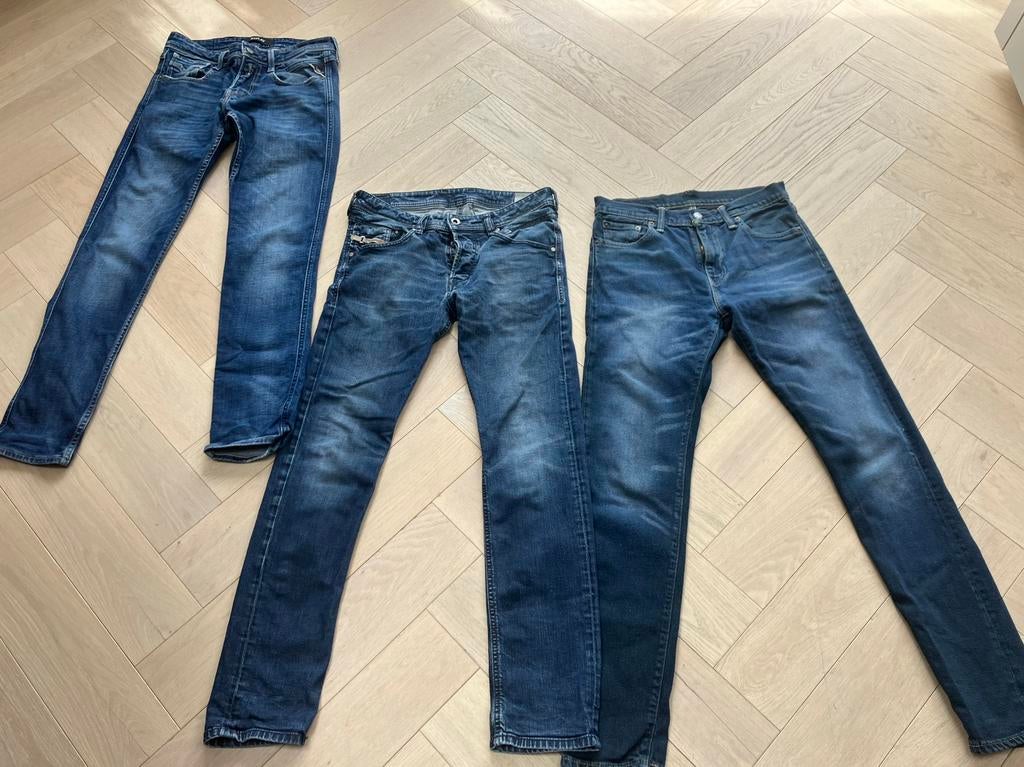 Levi, diesel, replay spijkerbroek, Ophalen of Verzenden, Zo goed als nieuw
