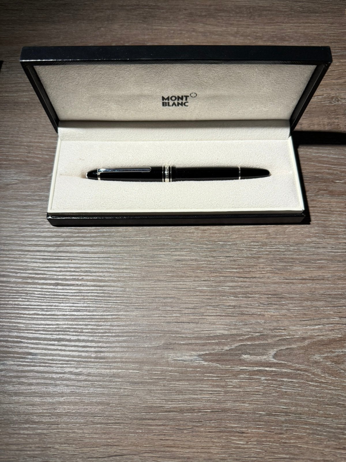 Montblanc Meisterstück Le Grand Platinum Rollerball Pen, Verzamelen, Pennenverzamelingen, Met doosje, Ophalen of Verzenden, Zo goed als nieuw