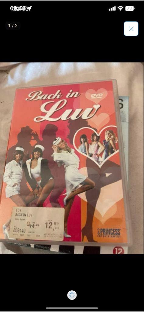 Back in Luv DVD, Cd's en Dvd's, Vanaf 12 jaar, Ophalen of Verzenden, Gebruikt