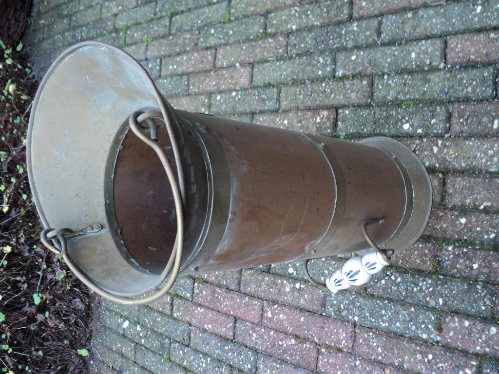 koperen schenkkan,, Antiek en Kunst, Ophalen, Koper