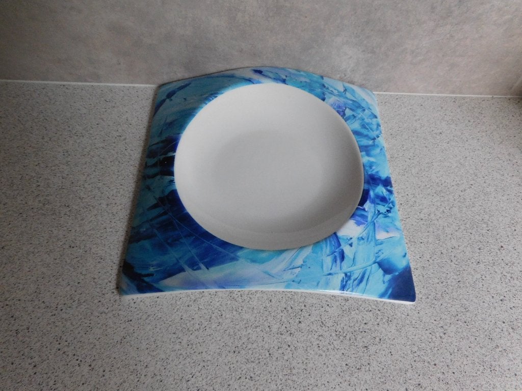 Pasta Bord Todo Mundo Holland Blauw - 25x25 cm., Overige merken, Keramiek, Ophalen of Verzenden, Zo goed als nieuw