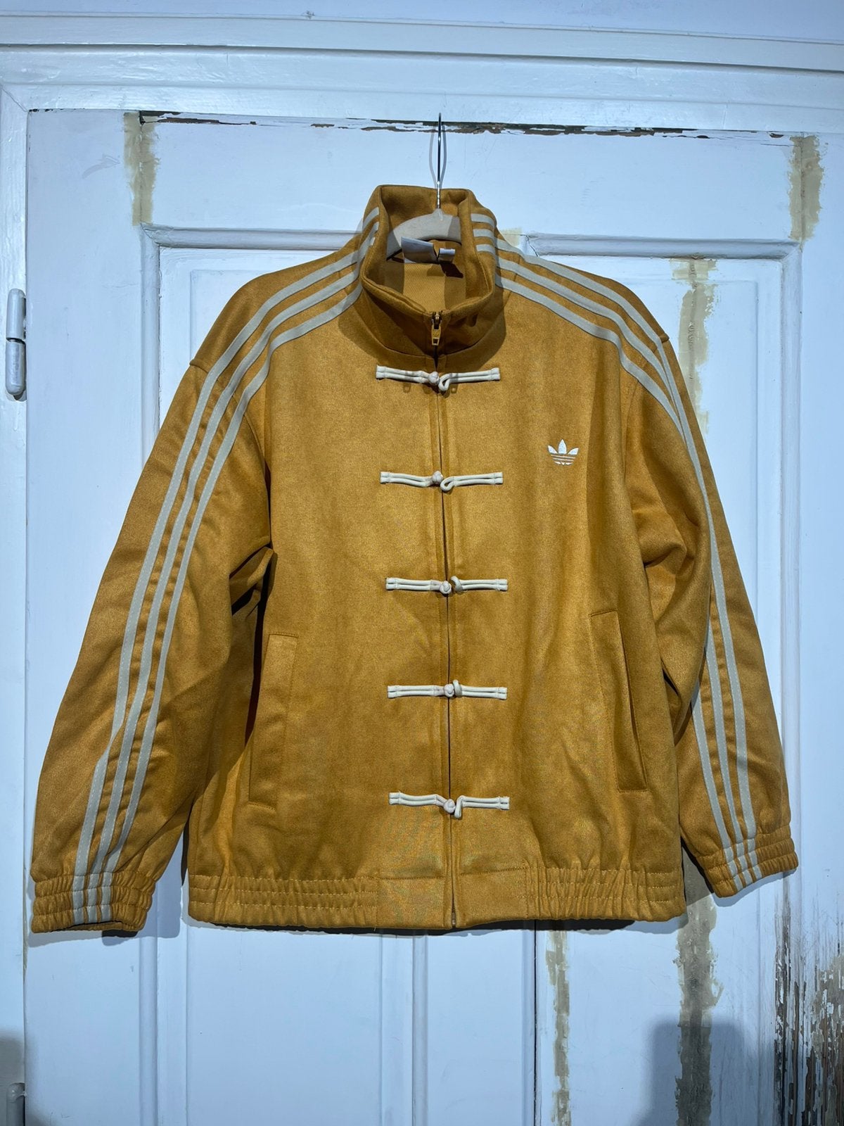 Adidas Jack / Vest Chinese New Year – S – orange Edition, Ophalen of Verzenden, Zo goed als nieuw, Maat 46 (S) of kleiner, Oranje