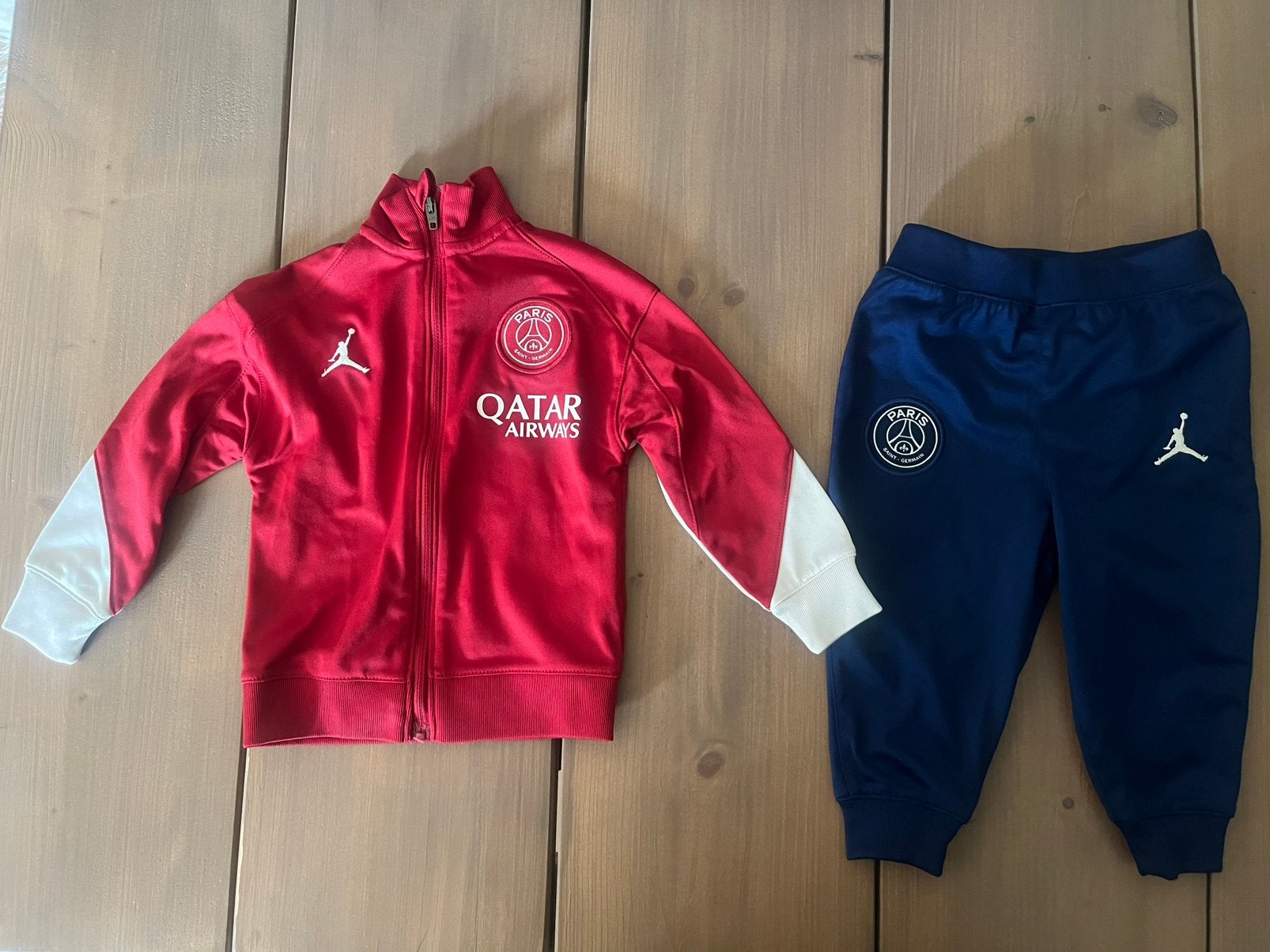 Nike Paris Saint-Germain x Jordan Strike Trainingspak 74-80, Verzenden, Nieuw, Jongetje of Meisje, Setje