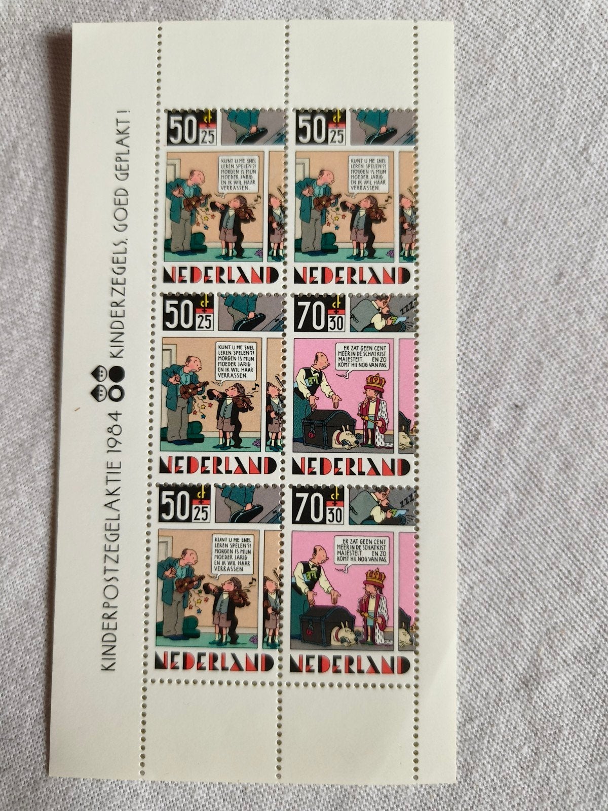 Kinderpostzegels 1984 - Goed Geplakt! (Postfris), Postzegels en Munten, Postzegels | Nederland, Ophalen of Verzenden, Na 1940