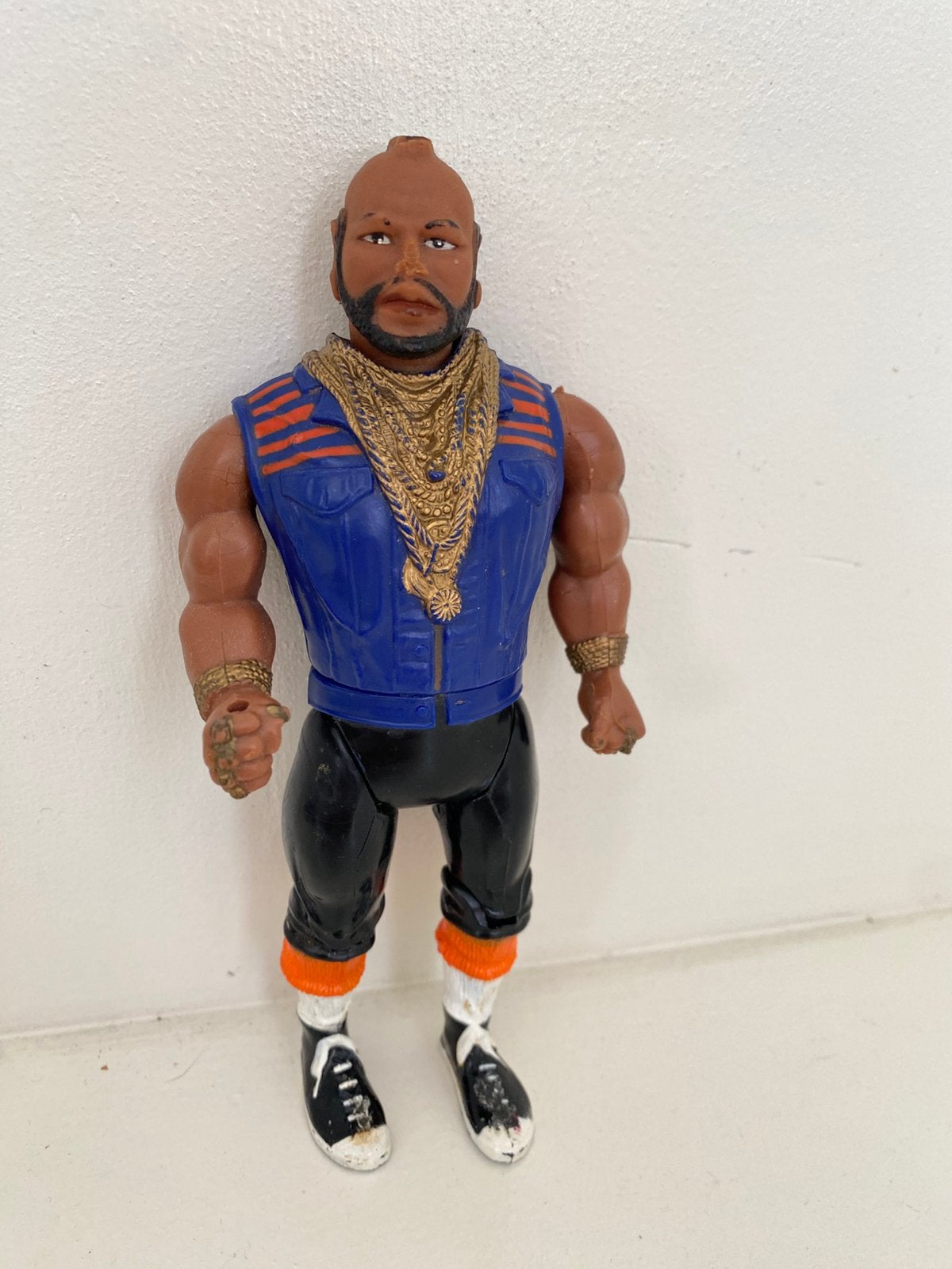 Retro B.A. Baracus, mr. T., actiefiguur the A-team, Galoob, Ophalen of Verzenden, Gebruikt