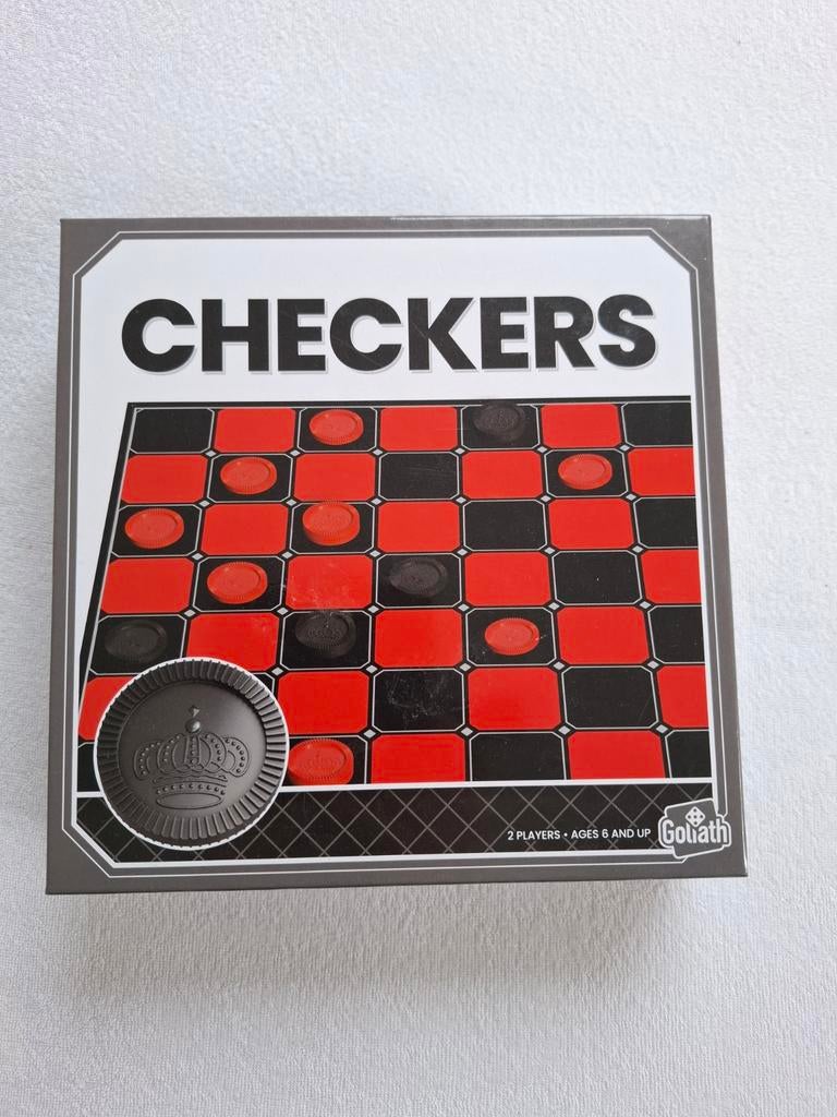NIEUW! Checkers, Hobby en Vrije tijd, Gezelschapsspellen | Bordspellen, Ophalen of Verzenden, Nieuw