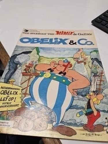 Asterix de Galliër: Obelix & Co. Stripboek, Eén stripboek, Ophalen of Verzenden, Gelezen, Goscinny en Uderzo