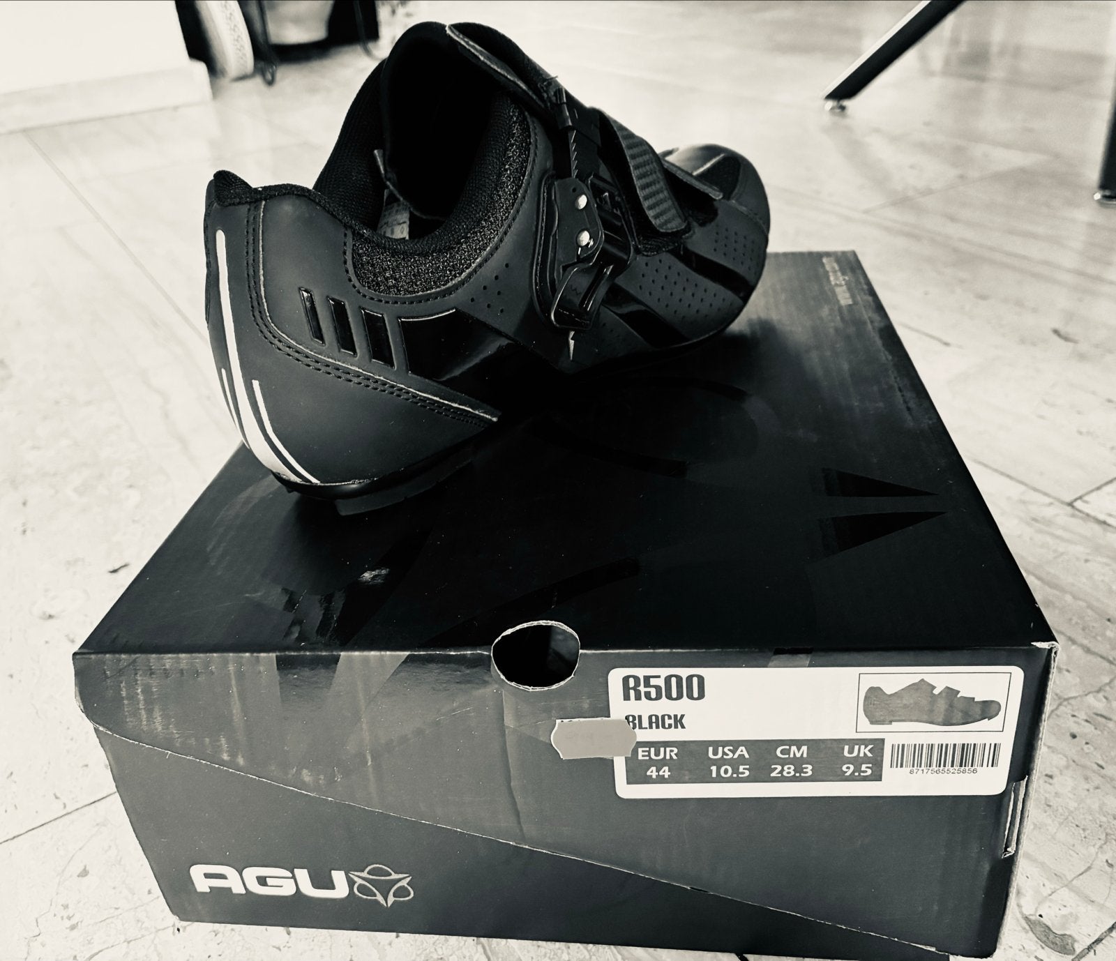 ACTIE: AGU R500 Fietsschoenen Zwart -Maat 44 - NIEUW in doos, Heren, Schoenen, Nieuw, Overige maten