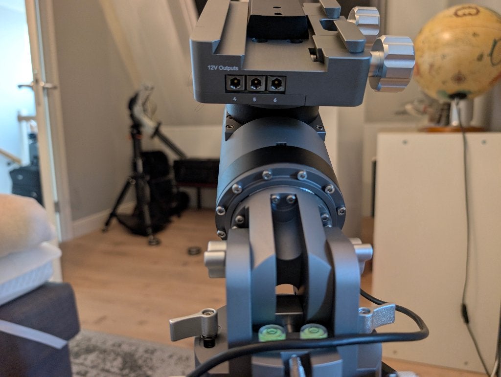 Warpastron WD17S HD telescope mount met Proxisky powersaddle, Audio, Tv en Foto, Optische apparatuur | Telescopen, Ophalen of Verzenden