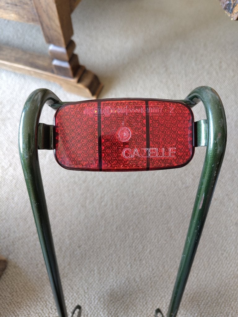 gazelle bagagedrager groen, Ophalen of Verzenden, Gebruikt