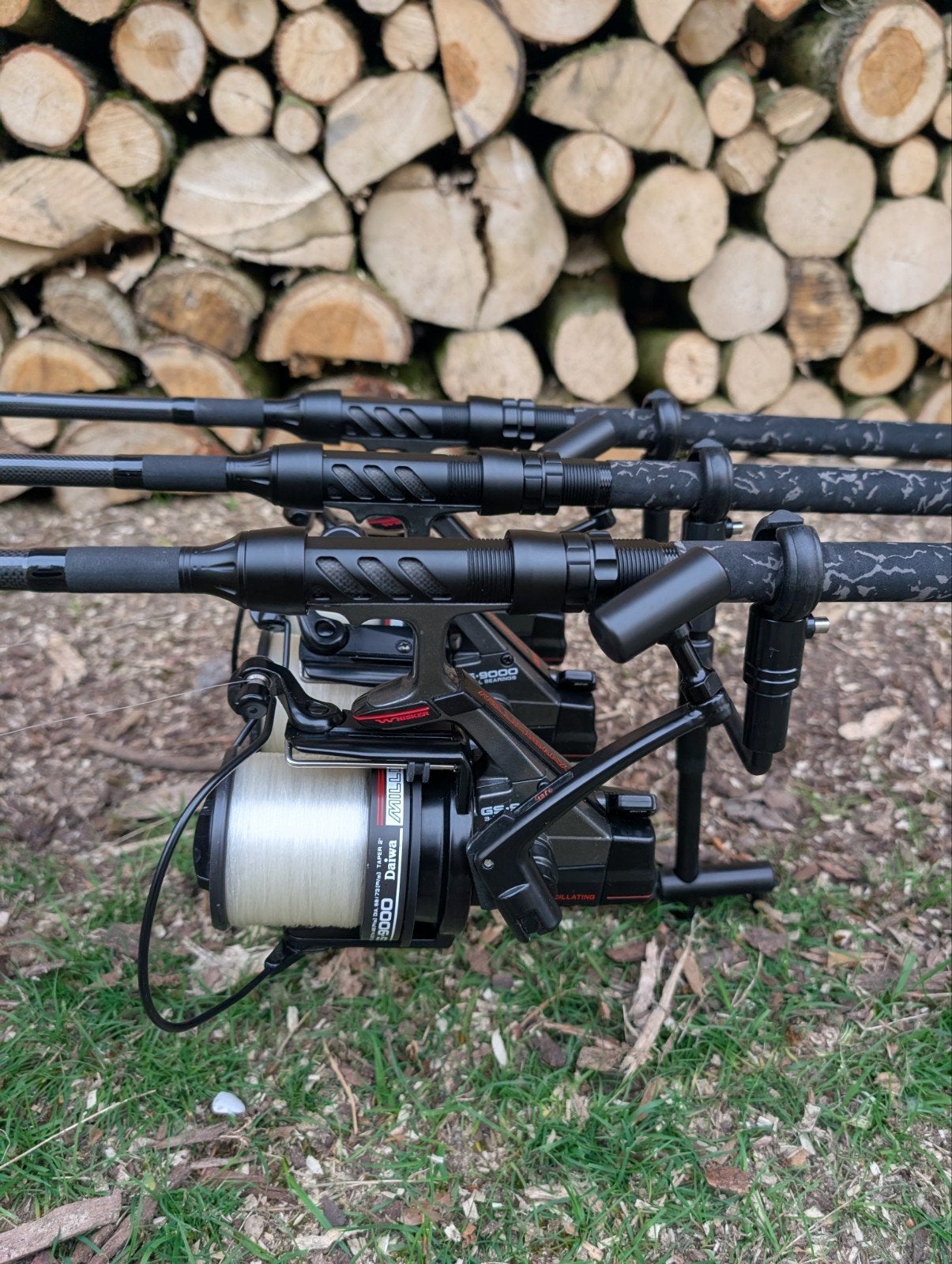 3x Daiwa Millionmax GS-9000 Custom Big Pit Molens, Ophalen of Verzenden