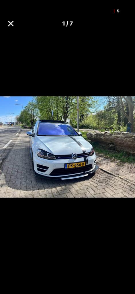 Volkswagen Golf 2.0 TSI R 221KW 5D 4MOTION DSG 2014 Wit, Automaat, 4 cilinders, 1984 cc, Wit