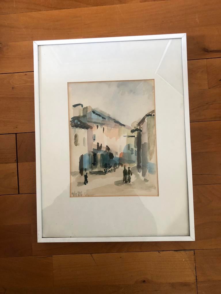 Edward Brian Seago  schilderij aquarel, Ophalen of Verzenden