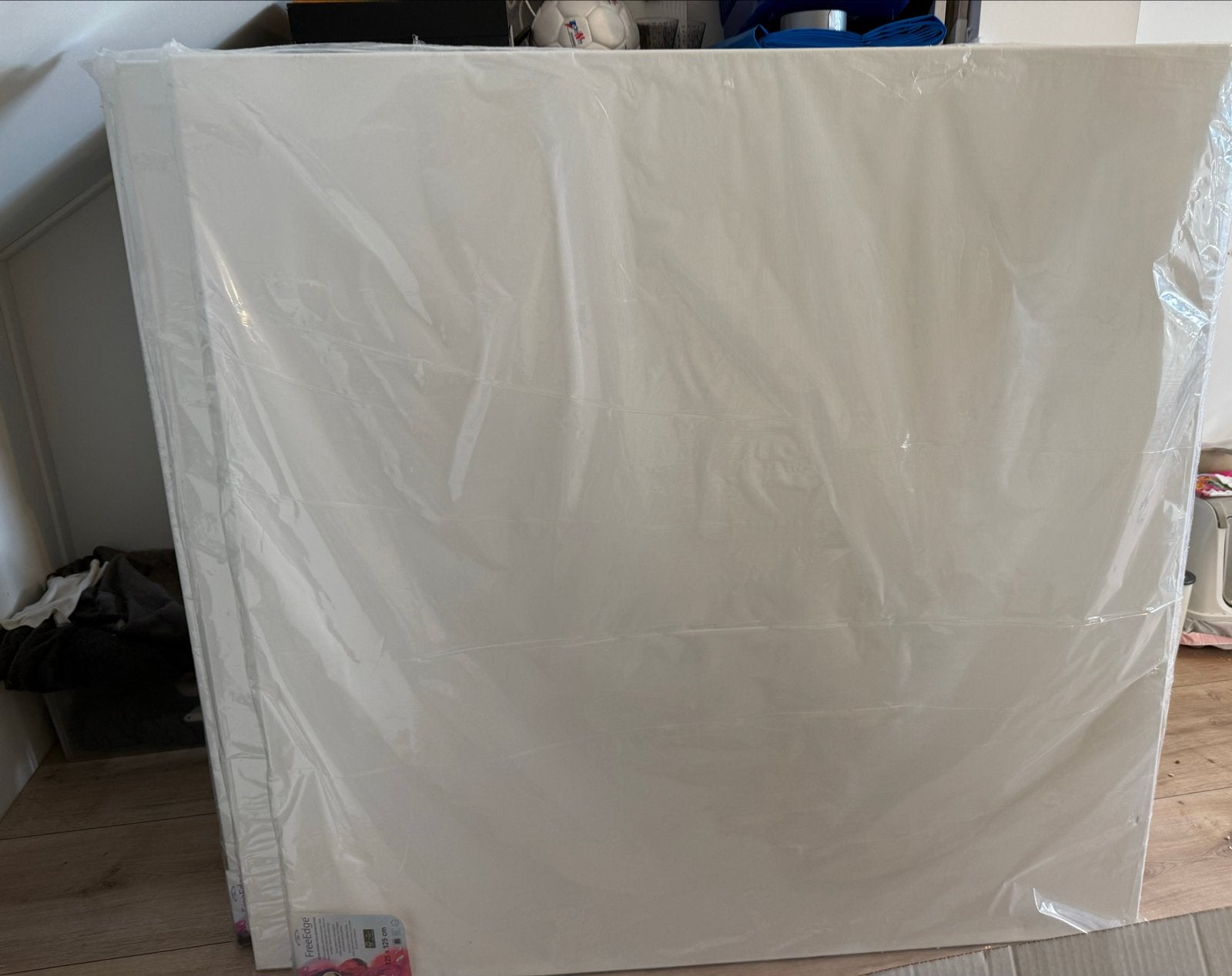 3x Free Edge Professionele Schildersdoeken 125x125 cm, Ophalen, Nieuw, Doek