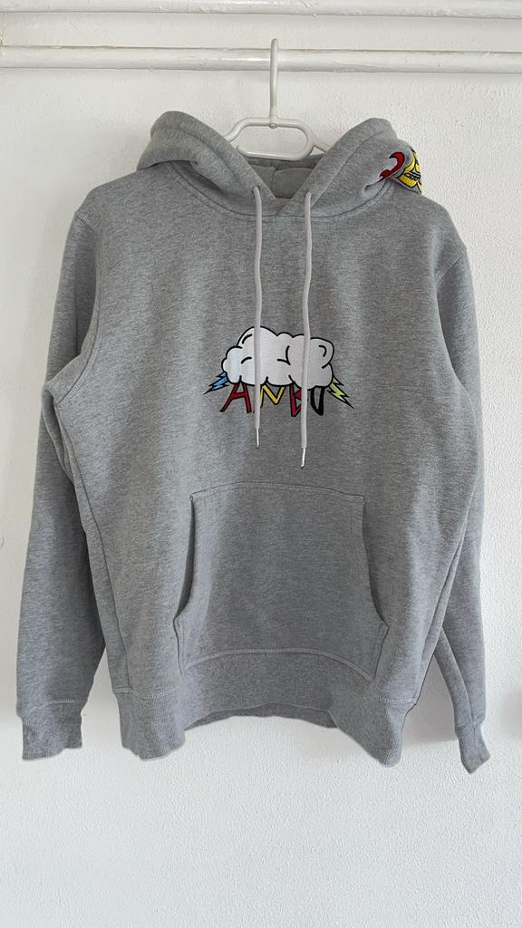 ANBU hoodie grijs S, Kleding | Heren, Truien en Vesten, Ophalen of Verzenden, Zo goed als nieuw, Grijs