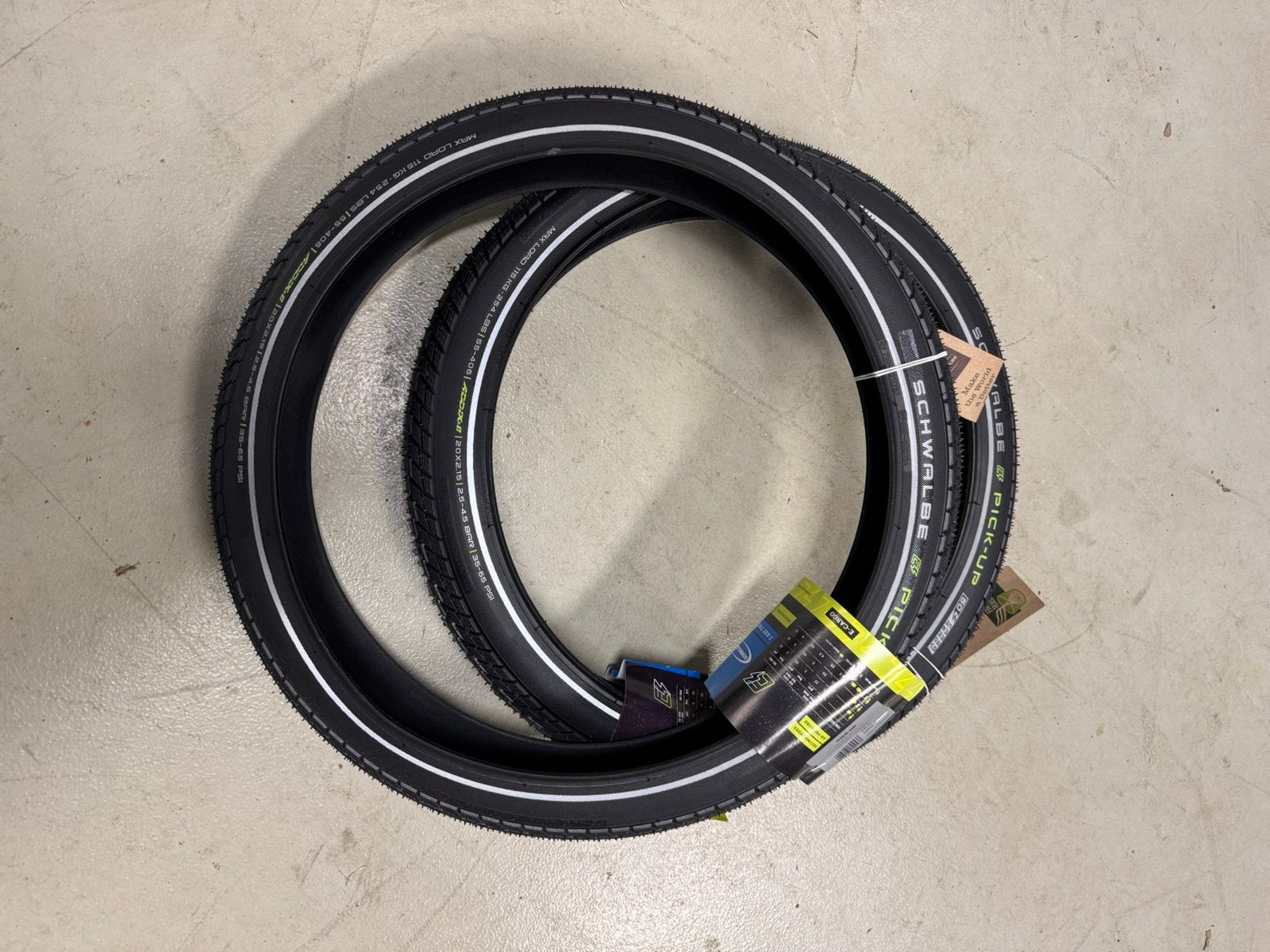 NW Schwalbe Pick Up banden set 20x2.15 incl binnenbanden, Ophalen of Verzenden, Nieuw, Overige typen