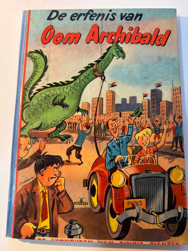De erfenis van Oom Archibald - pinkie pienter, Boeken, Eén stripboek, Ophalen of Verzenden, Gelezen