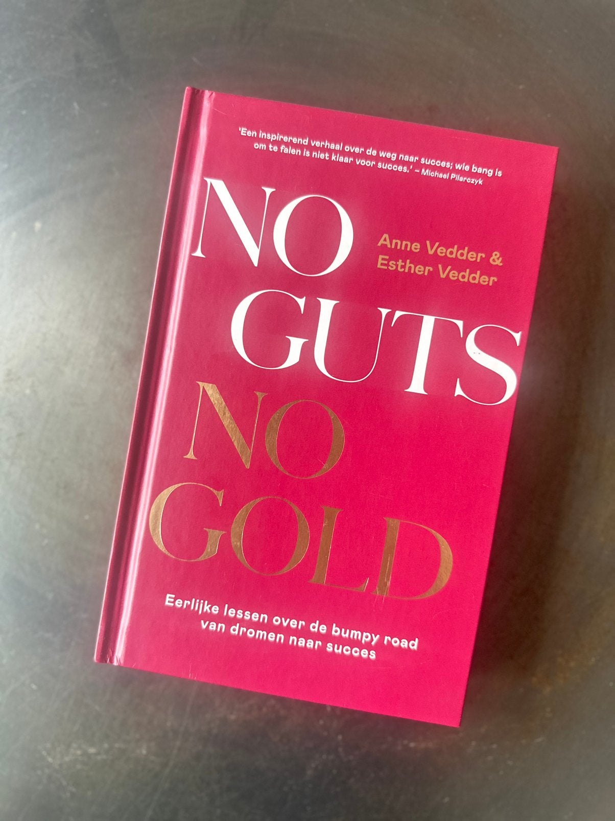 Anne Vedder - No Guts, No Gold, Ophalen of Verzenden, Zo goed als nieuw, Anne Vedder; Esther Vedder