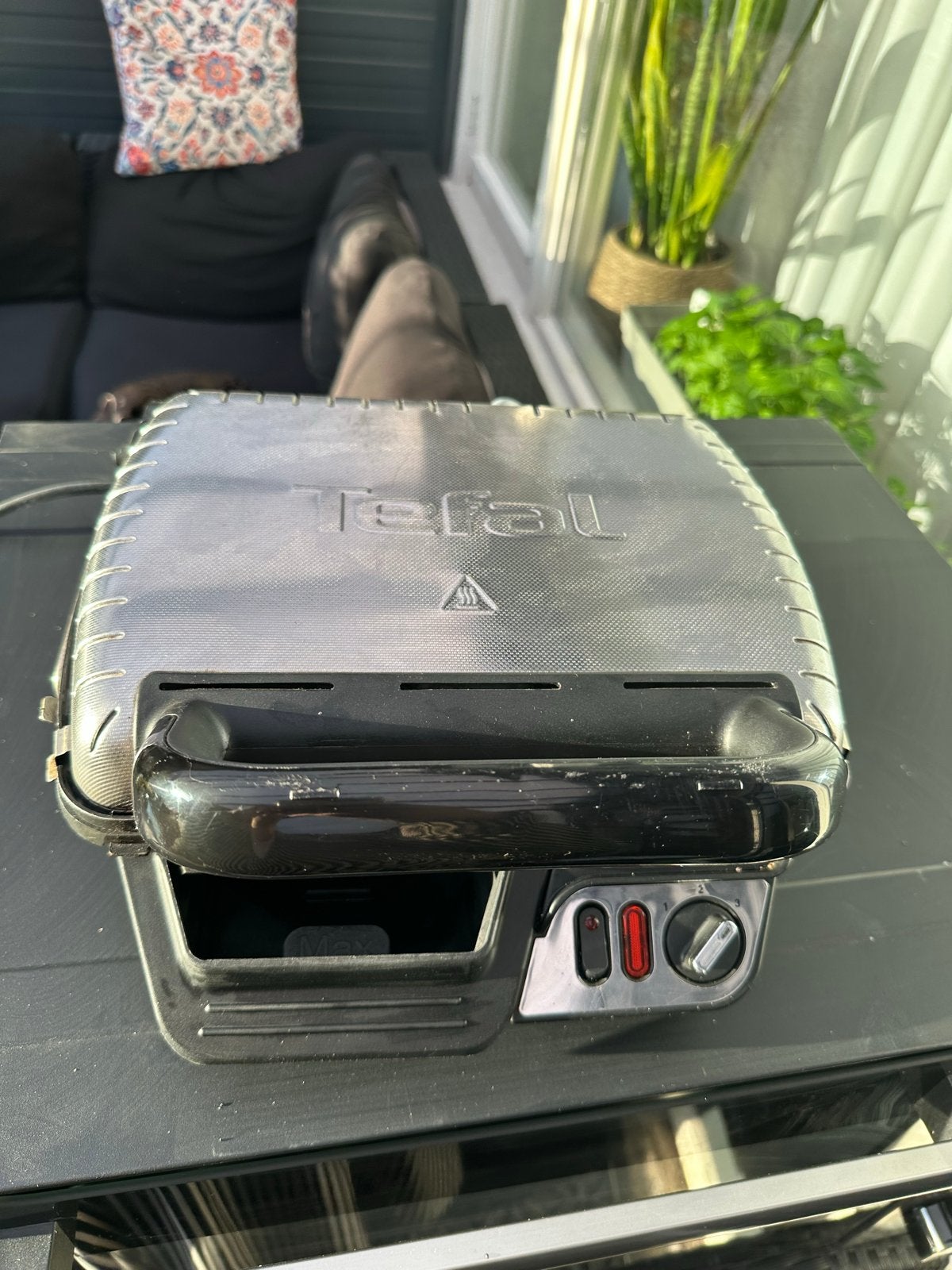 Tefal Grill tosti apparaat, Ophalen of Verzenden, Gebruikt, Tafelgrill