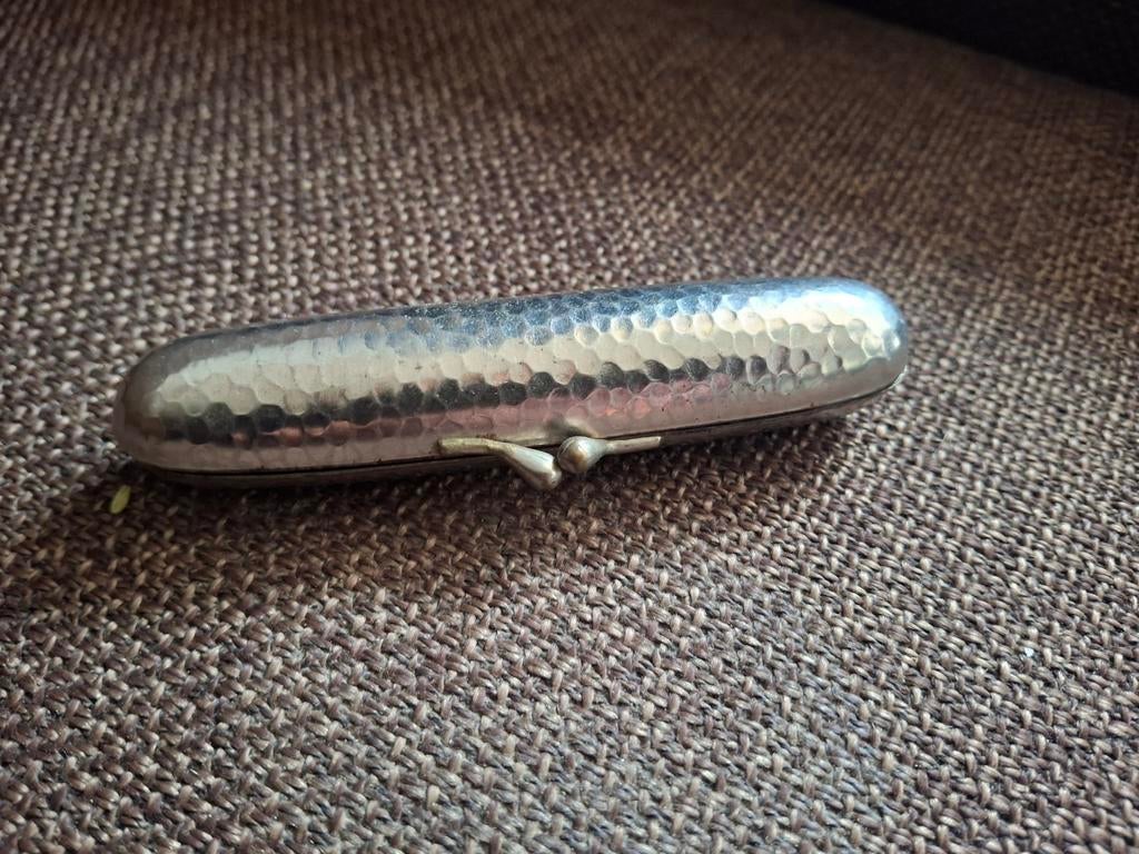 Sigaar koker vintage jaren 60, Ophalen of Verzenden, Gebruikt, Asbak