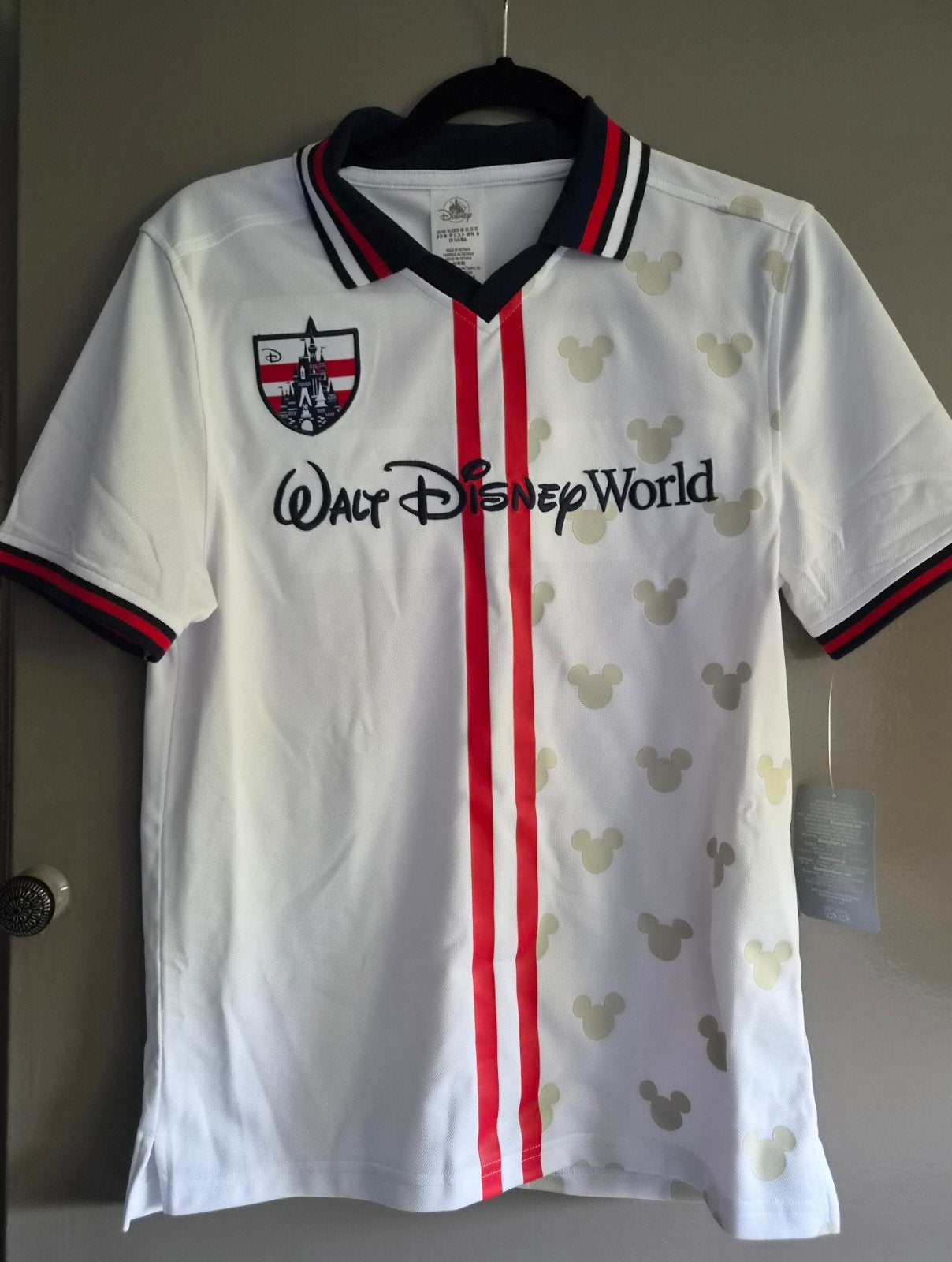 Walt Disney World Soccer jersey shirt Nieuw XS, Ophalen of Verzenden, Mickey Mouse, Nieuw, Kleding of Textiel