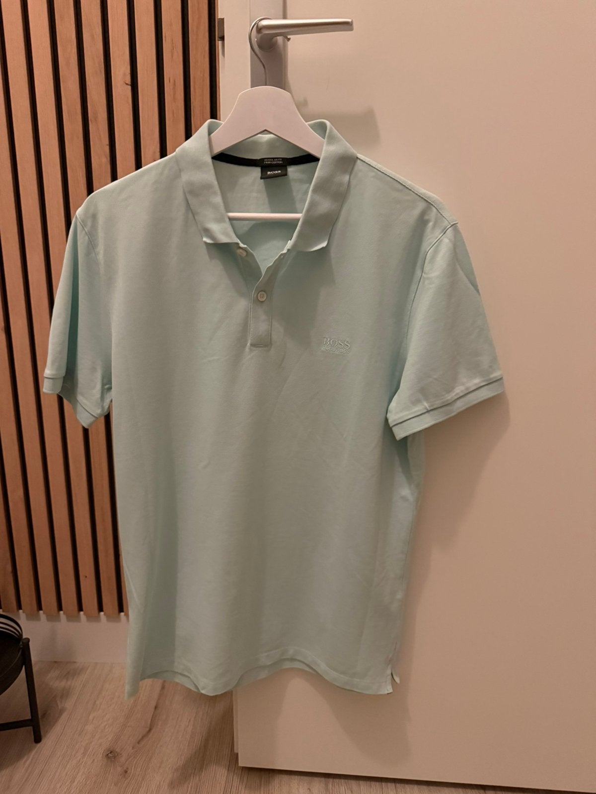 Hugo Boss Pima Cotton Polo – Regular Fit maat L, Kleding | Heren, Polo's, Ophalen of Verzenden, Zo goed als nieuw, Maat 52/54 (L)