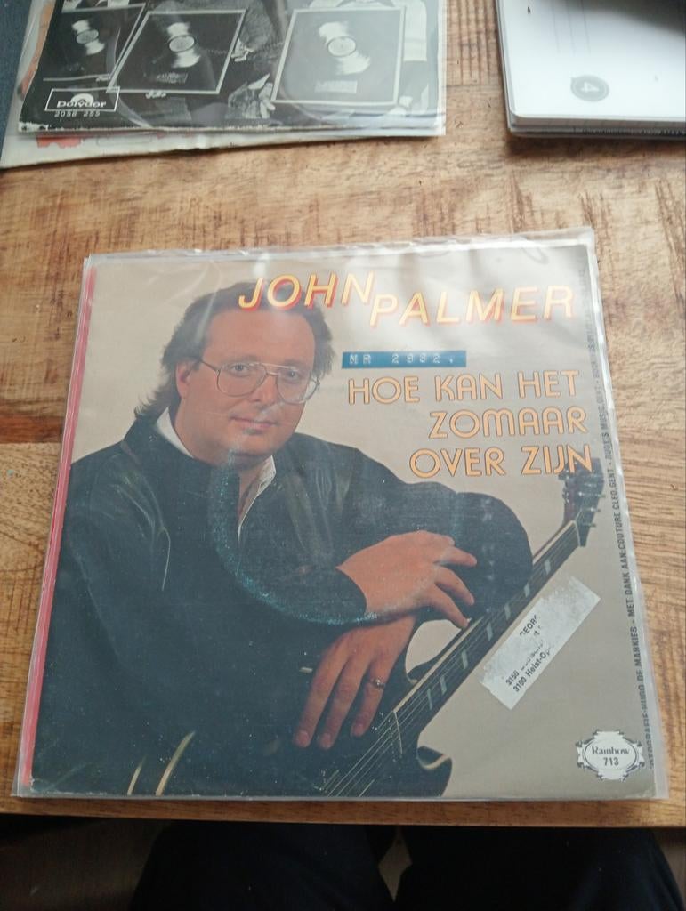 John palmer - hoe kan het zomaar over zijn, Ophalen of Verzenden, Zo goed als nieuw, Overige formaten, Levenslied of Smartlap