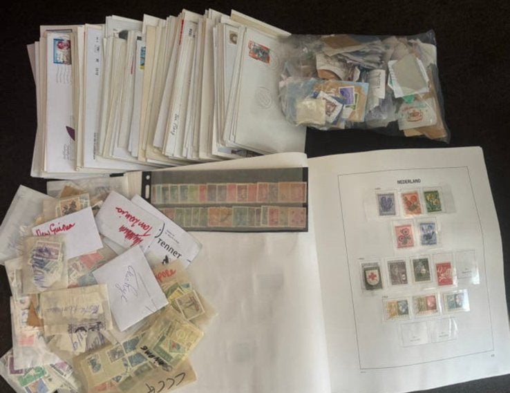 Verzamrling postzegels, Postzegels en Munten, Postzegels | Volle albums en Verzamelingen, Verzenden, Nederland