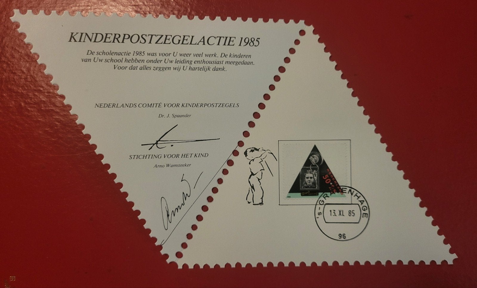 Kinderpostzegel kaarten beperkte oplages, Ophalen of Verzenden