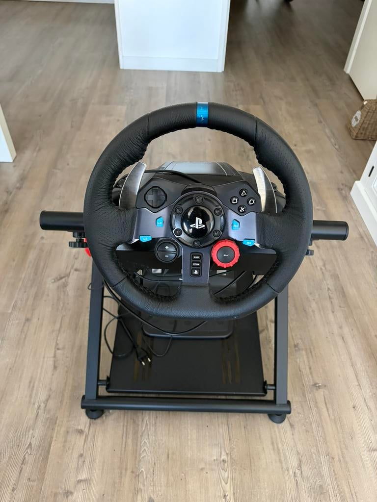 Logitech raceset + standaard, Ophalen, Zo goed als nieuw
