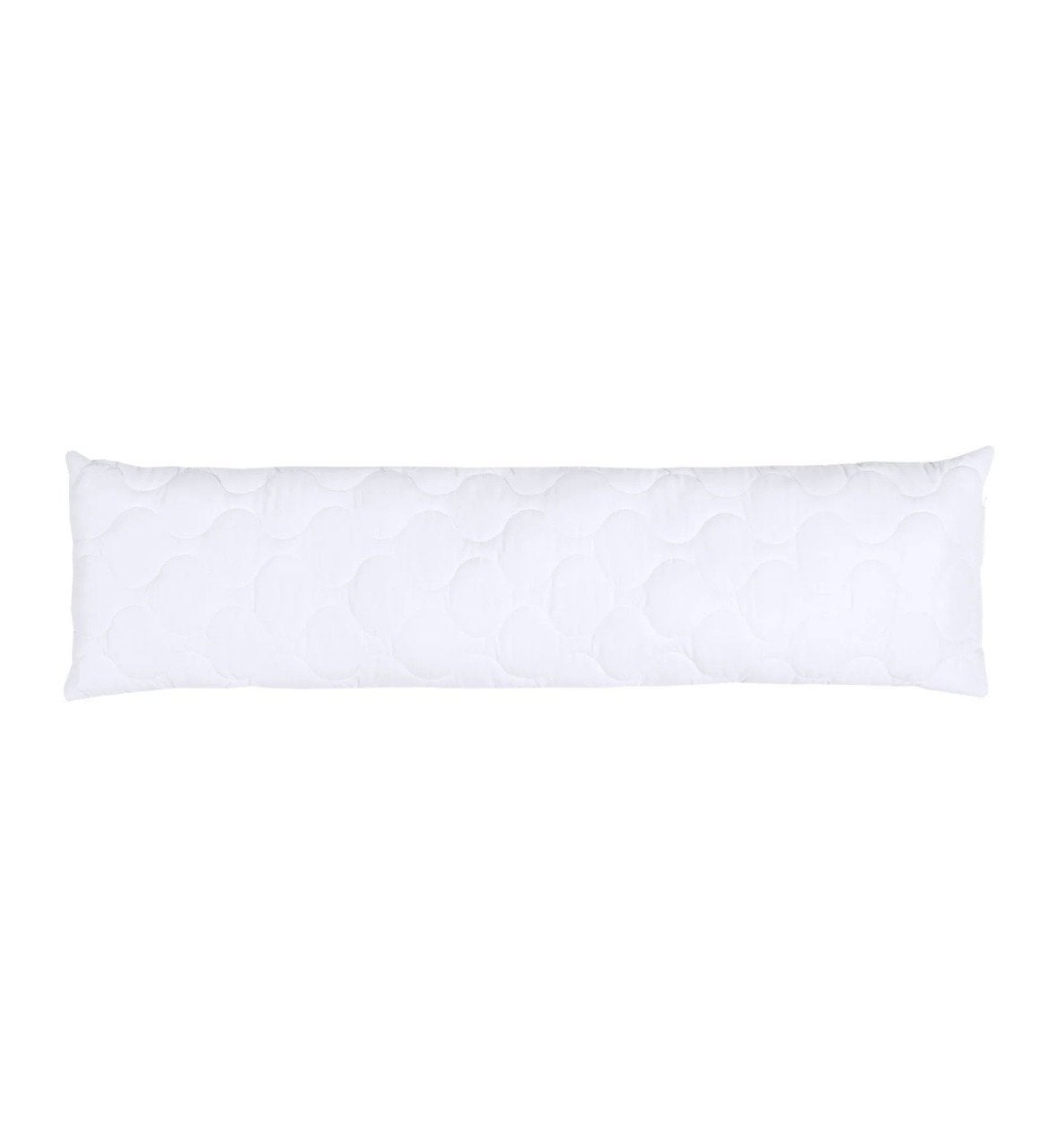 Zijslaapkussen 145x45 met beige mousseline hoes - Nieuw, Ophalen, Nieuw, Beige, Kussen