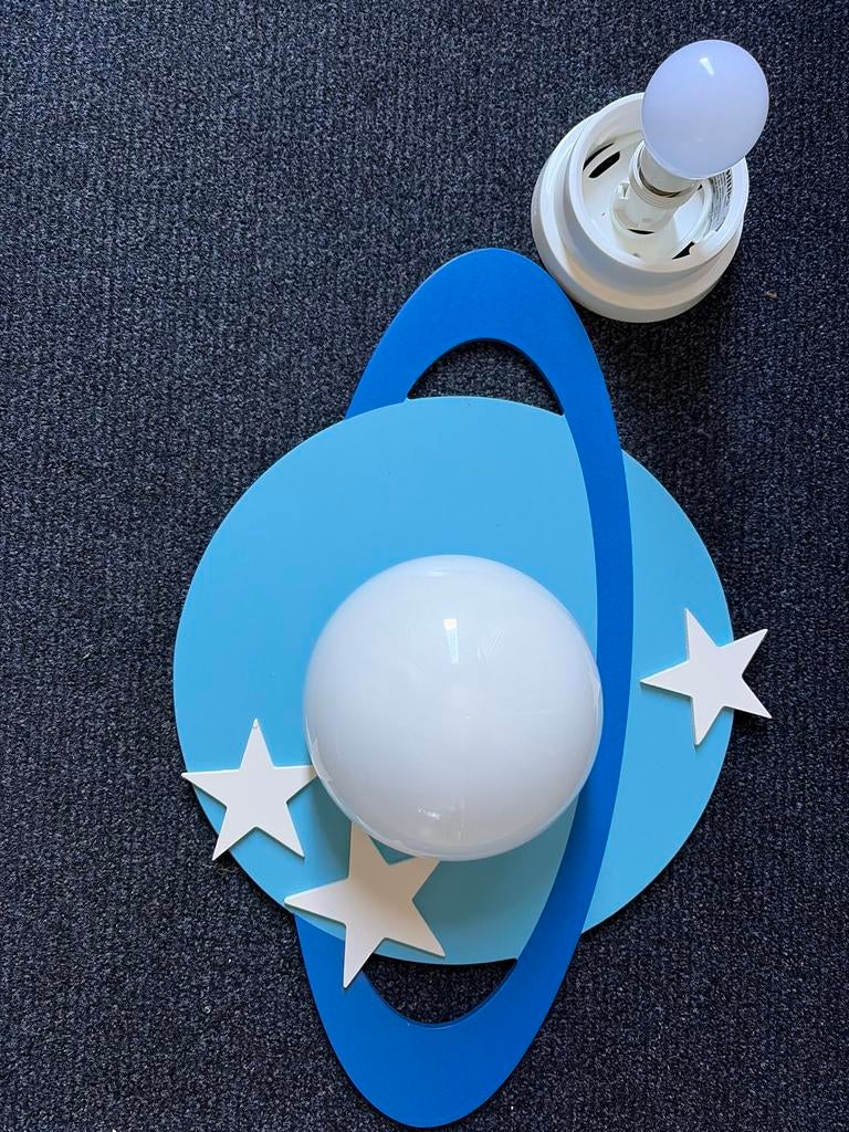 Kinderlamp planeet met sterren, Ophalen, Zo goed als nieuw, Lamp
