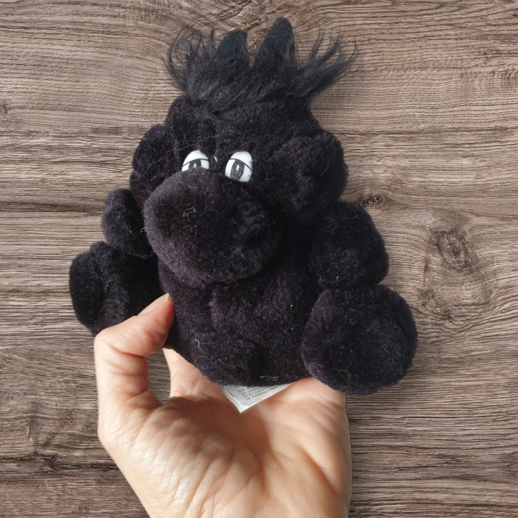 Kodak Kolorkids knuffel Blacky verzamelknuffel 1980s, -, Overige typen, Zwart, Ophalen of Verzenden